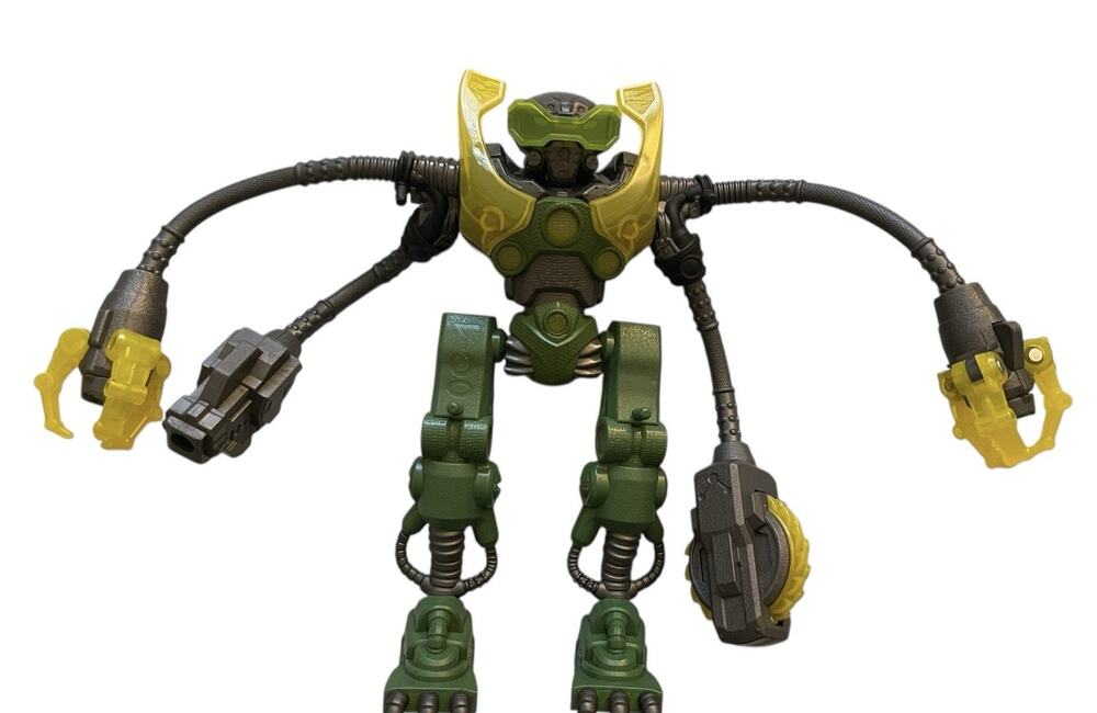 Marvel Hasbro Evil Robot Ockobot Figurine Bend and Flex 10"